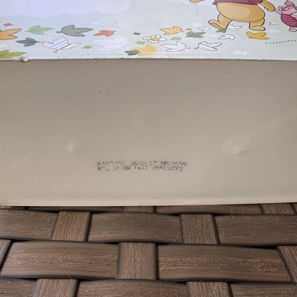 Huggies Winnie the Pooh Baby Empty Pop Up Wipes Tub Disney Baby Refillable Case